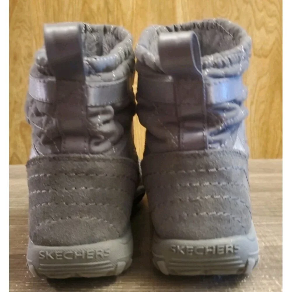 Skechers Reggae Fest Steady Boots Women’s Size 6‎ Gray